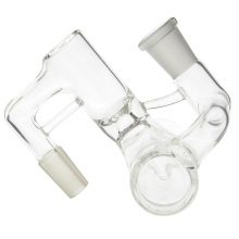 Glas-Aschenfänger für das Rauchen mit geschlitztem Inline-Diffusor (ES-GB-251)